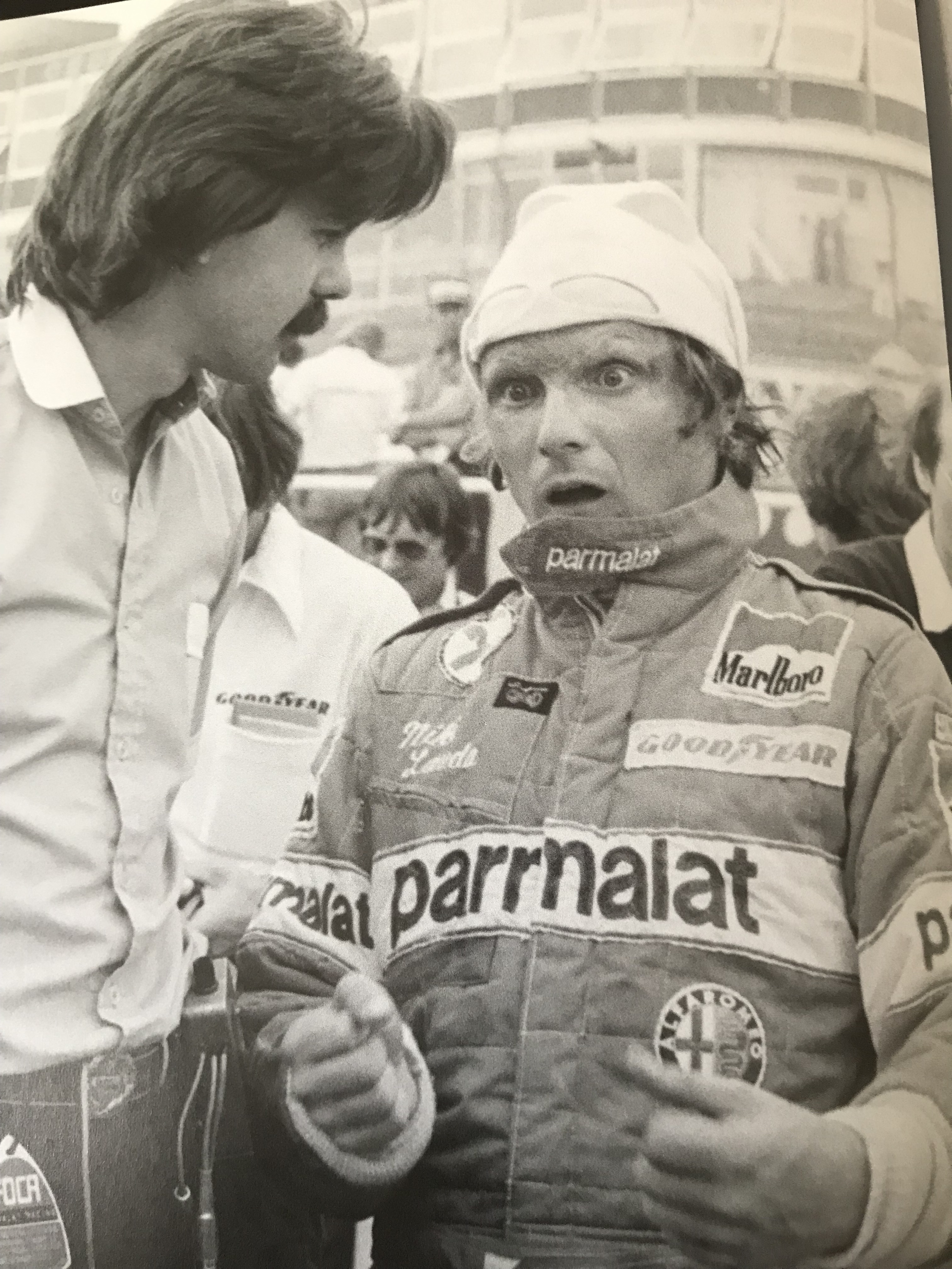 Gordon Murray and Niki Lauda